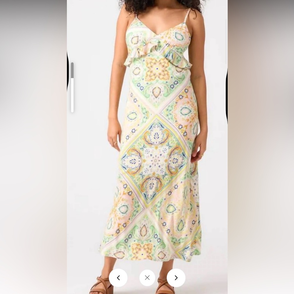Sanctuary Pastel Patterned Maxi Dress